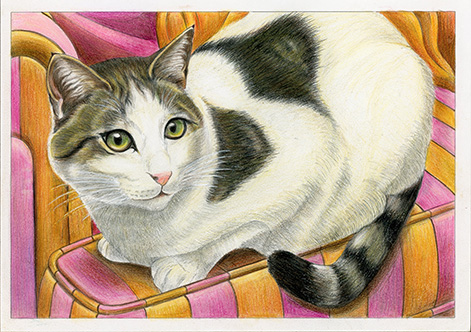 真作　油絵　個展　展示作品　安田梓 オタ日和　美人画　直筆　コスプレ 安田梓 「オタ日和」 （FUMA Contemporary Tokyo / BUNKYO ART