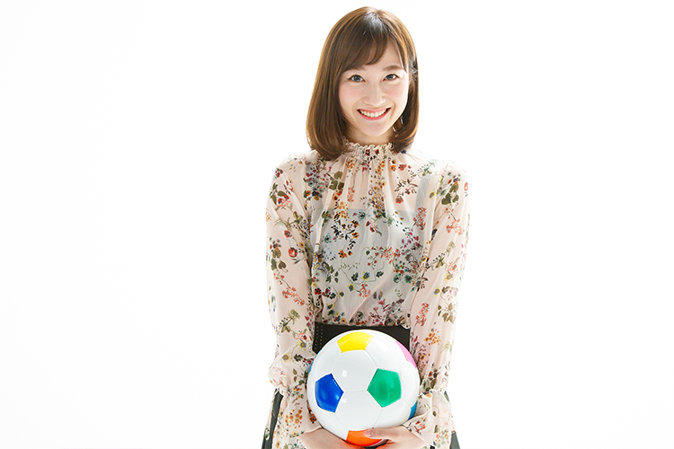 キャスター 中野瑞希さん ｊサポーター美女図鑑 ライフフィールドマガジン 明治安田生命
