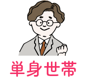 [単身世帯]