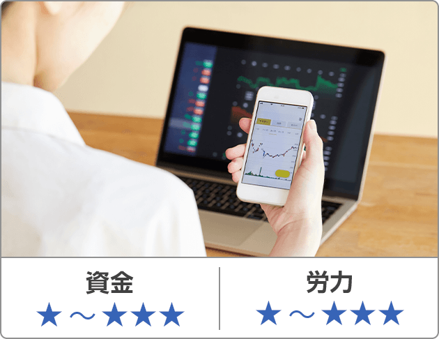 資金★~★★★ 労力★~★★★