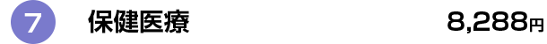 7 保健医療 8,288円