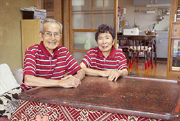 中崎侃治さま、孝子さまご夫妻(茨城県常陸大宮市) （現在のお写真）