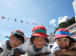 「初めての運動会」