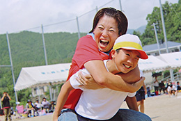 小学校最後の運動会