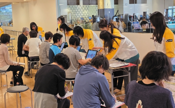 スポーツクラブでの体力測定・健康チェックイベント