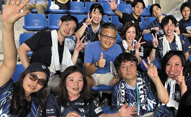 福岡支社・アビスパ福岡ベスト電器スタジアムでの観戦
