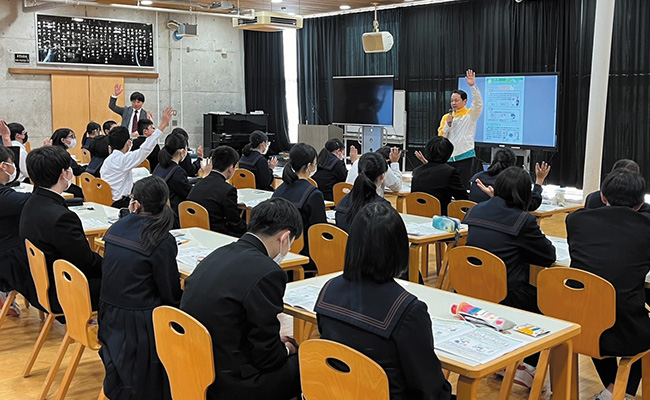 出張授業（つくば支社）