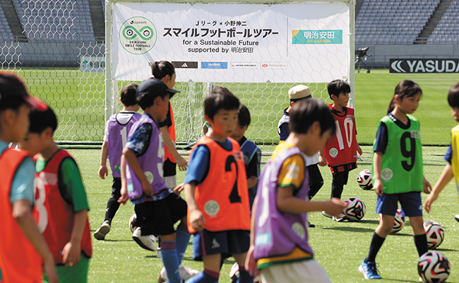 サッカー教室＆サステナトーク