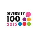 「DIVERSITY100 2015」ロゴ