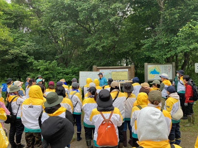湿地植生保全活動「シカ柵」(苫小牧支社 苫小牧営業部)