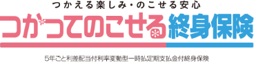 つかってのこせる終身保険 【みずほ銀行用】